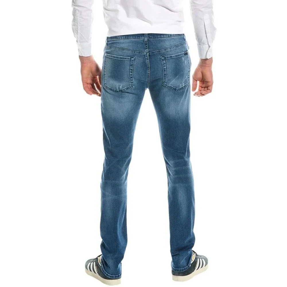 NWT!‎ 7 for All Mankind Paxtyn Superlative Skinny Jean 40W X 32L